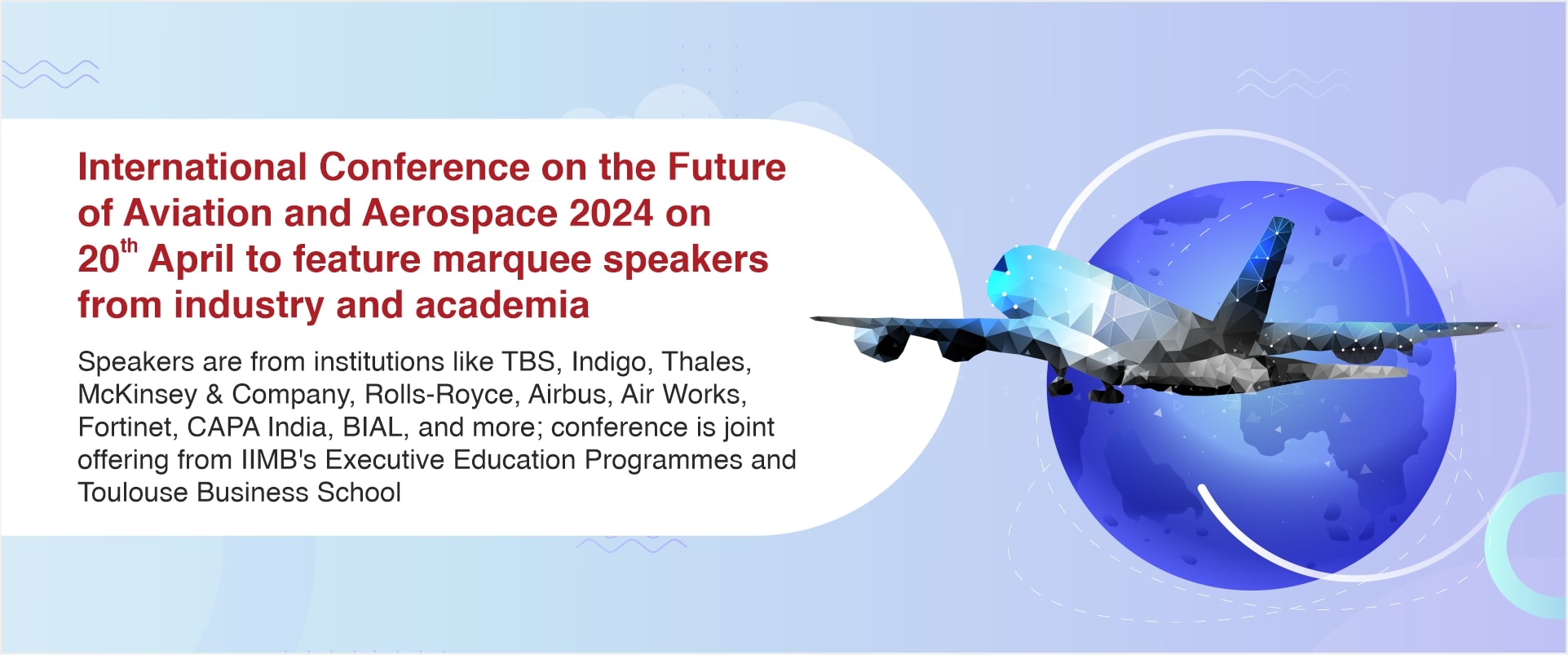 International Conference on the Future of Aviation and Aerospace 2024 on 20th April to feature marquee speakers from industry and academia