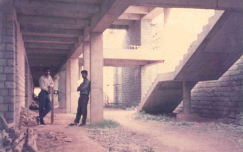 Bannergatta Campus in the 1980's