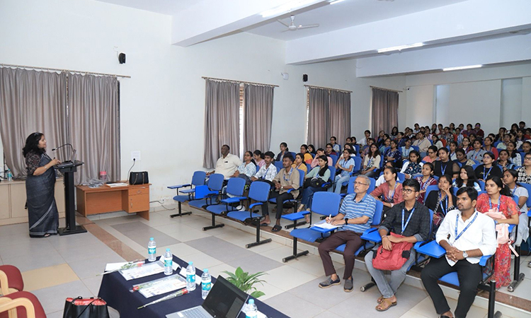 Prof. Swati Bandi speaks at KLE University Conclave on the Role of Humanities in the 21st Century