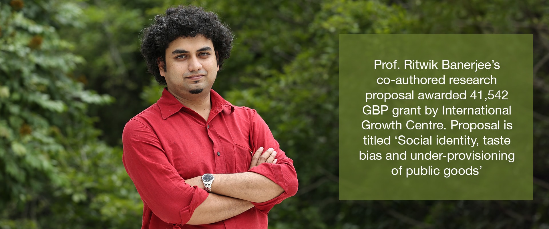 Prof. Ritwik Banerjee’s co-authored research proposal awarded