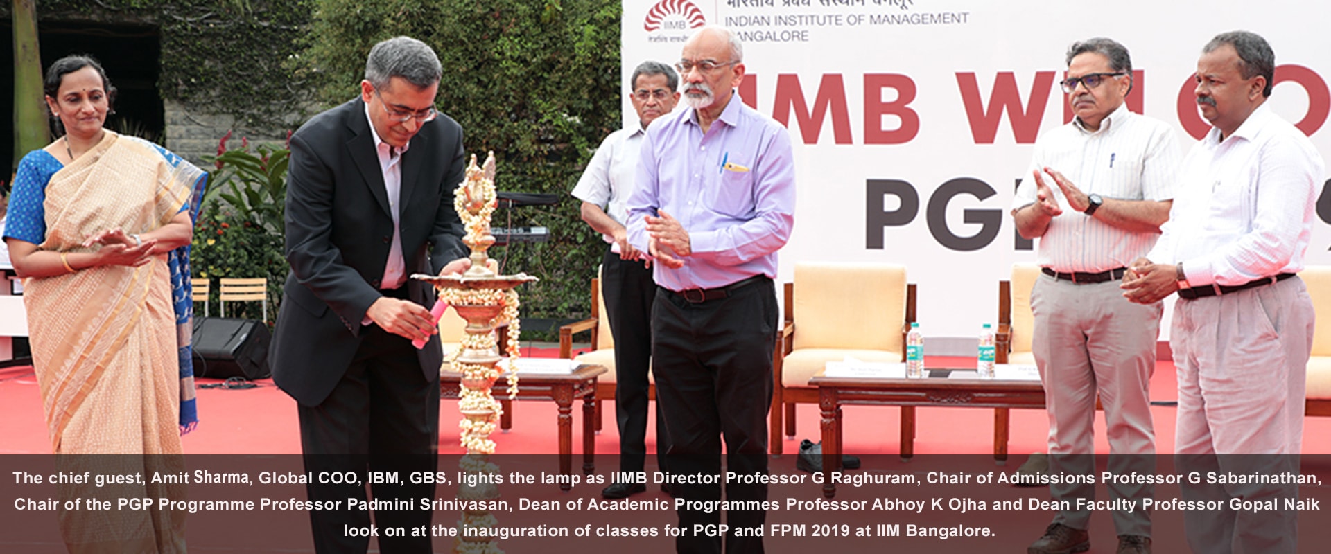 IIMB welcomes PGP & FPM students with an inauguration and orientation program from June 10-15