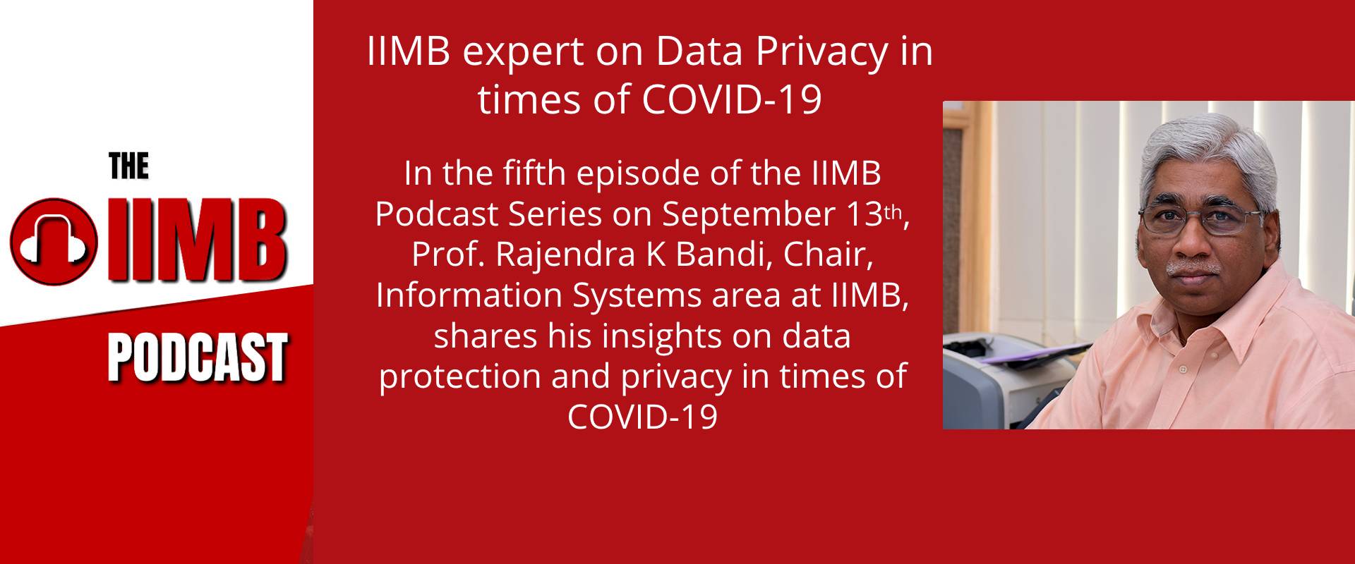 IIMB expert on Data Privacy in times of COVID-19