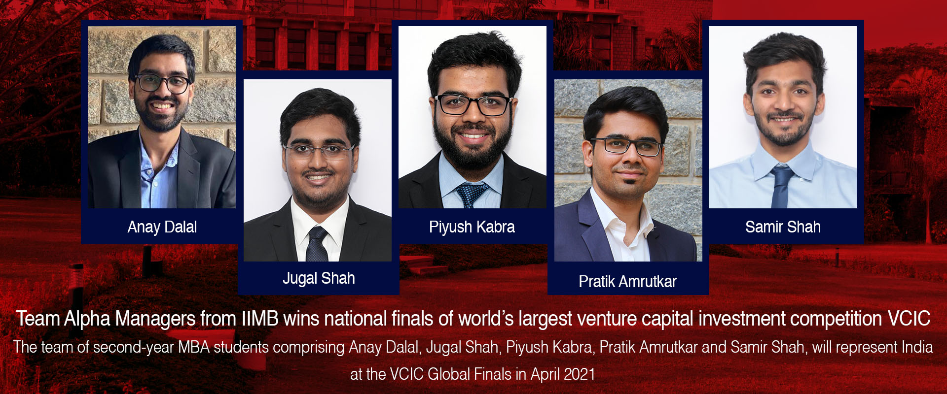 Team Alpha Managers from IIMB wins national finals of world’s largest ...