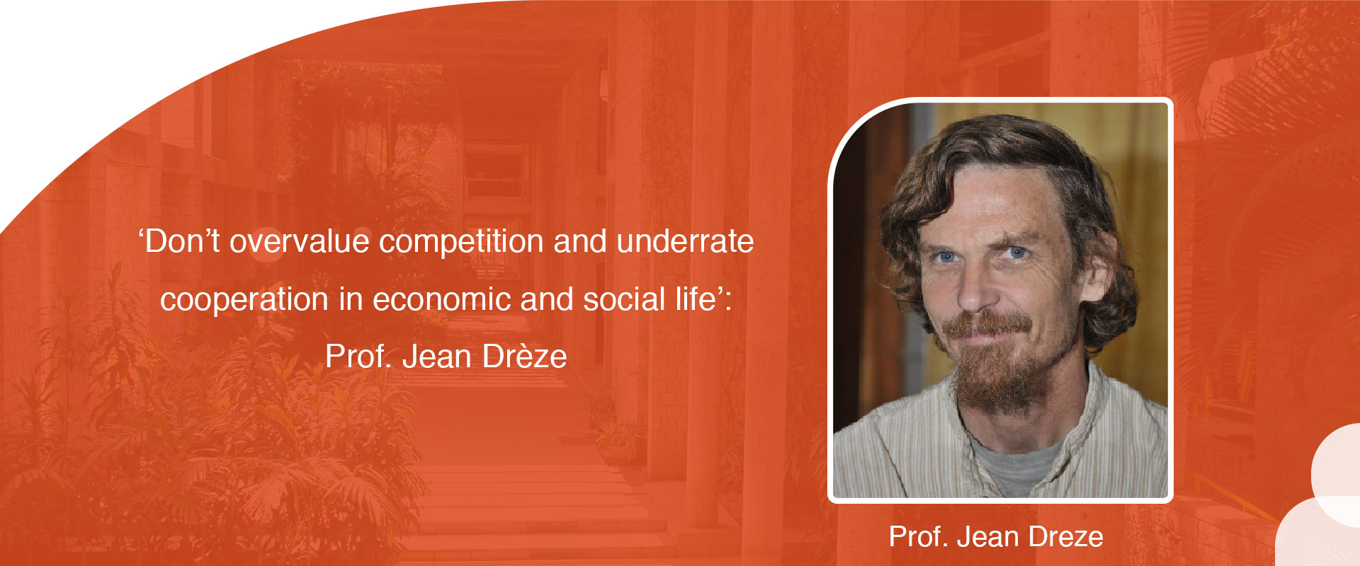 Prof. Jean Drèze