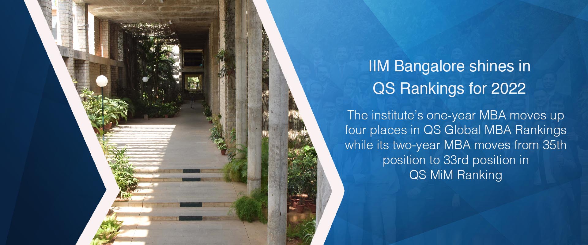 IIM Bangalore shines in QS Rankings for 2022