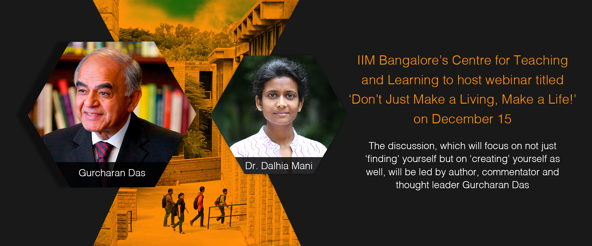 IIM Bangalore’s Centre for Teaching and Learning to host webinar titled ‘Don’t Just Make a Living, Make a Life!’ on December 15
