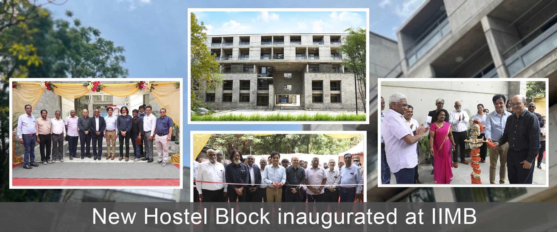 New Hostel Block inaugurated at IIMB