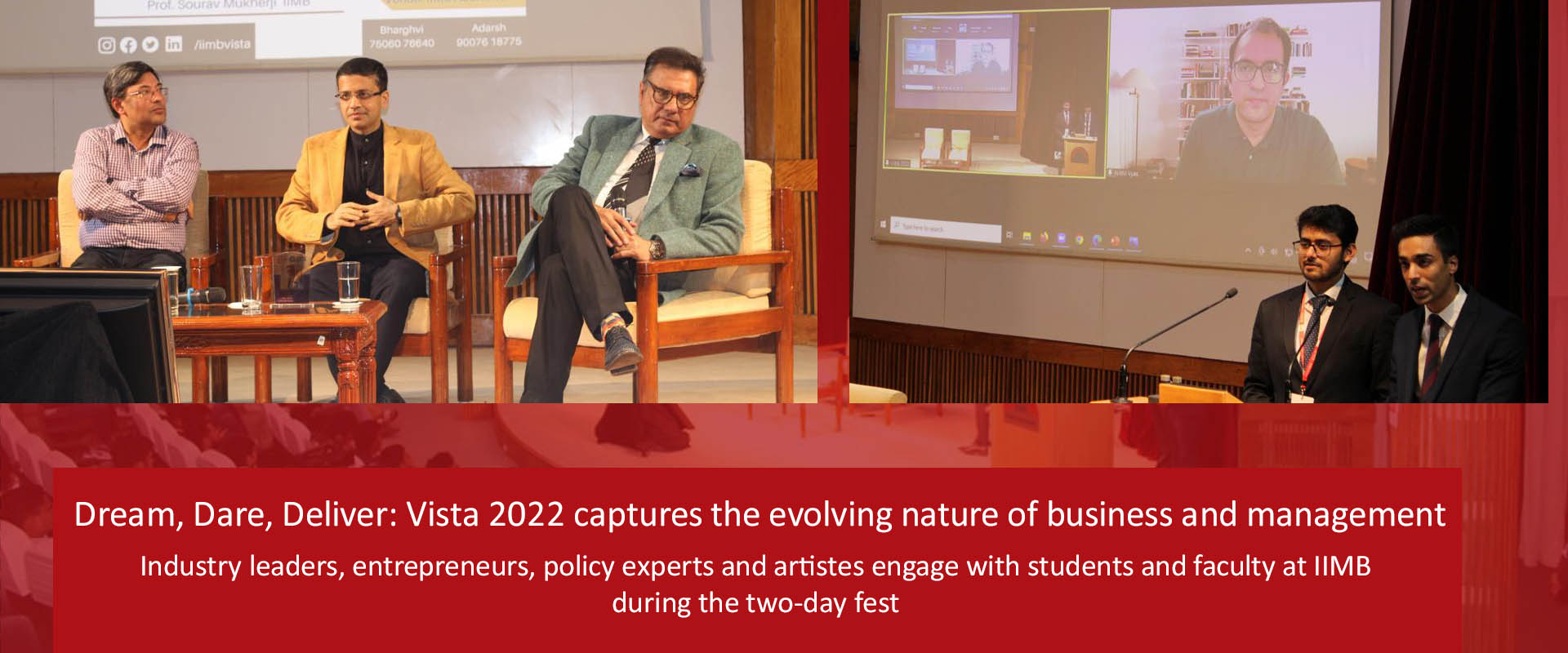 Dream, Dare, Deliver: Vista 2022 captures the evolving nature of business and management