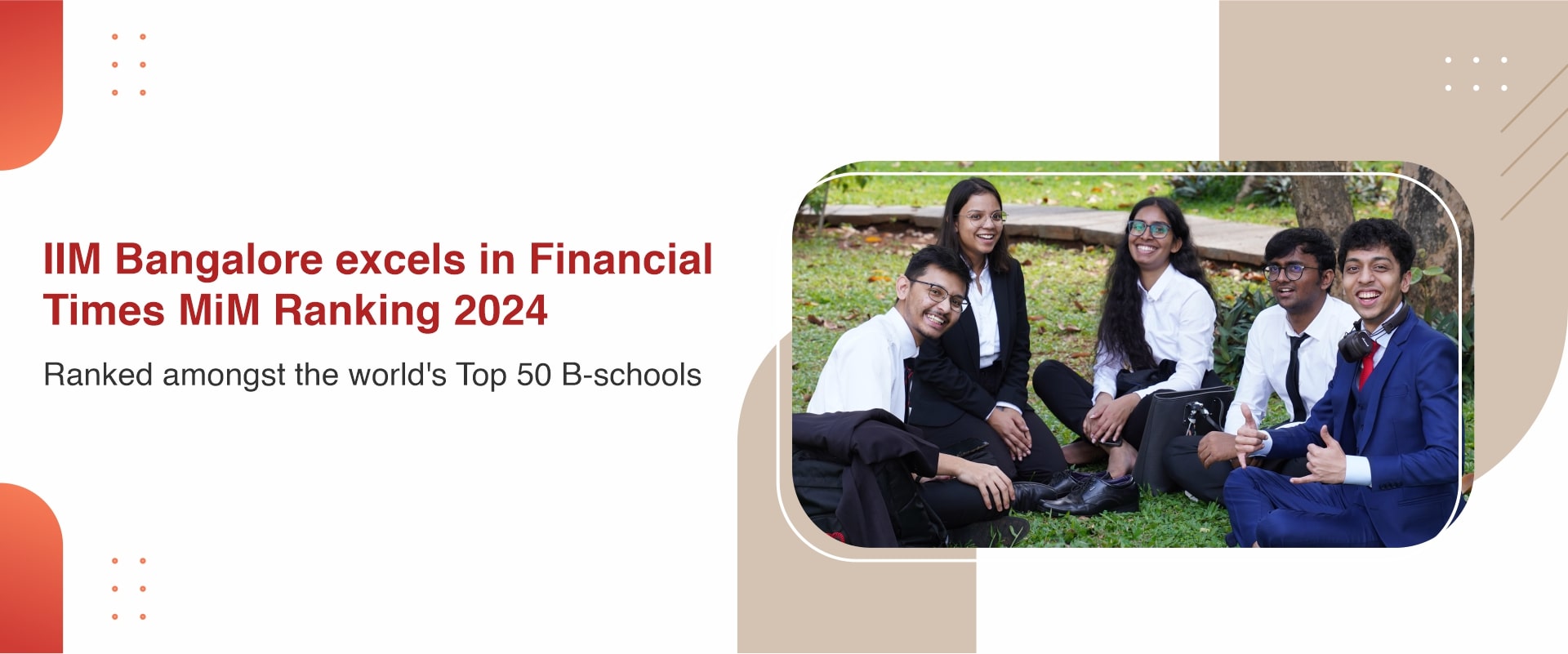 IIM Bangalore excels in Financial Times MiM Ranking 2024 