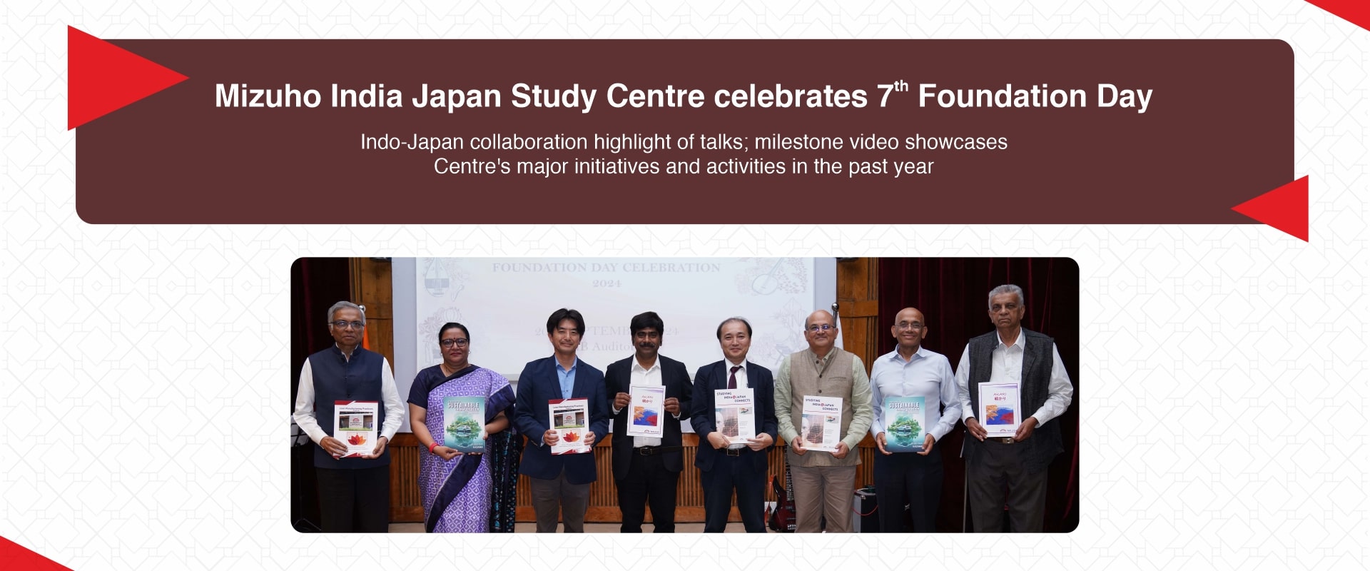 Mizuho India Japan Study Centre celebrates 7th Foundation Day 