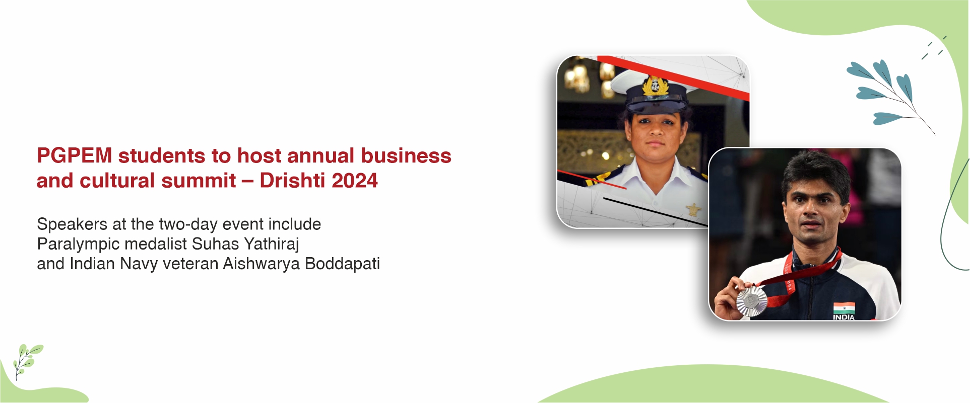 PGPEM students to host annual business and cultural summit– Drishti 2024 