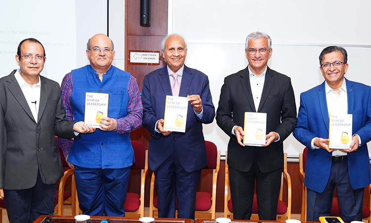 OB&HRM area hosts launch of Dr. Anil K. Khandelwal’s ‘The Gym of Leadership’, on 27 January