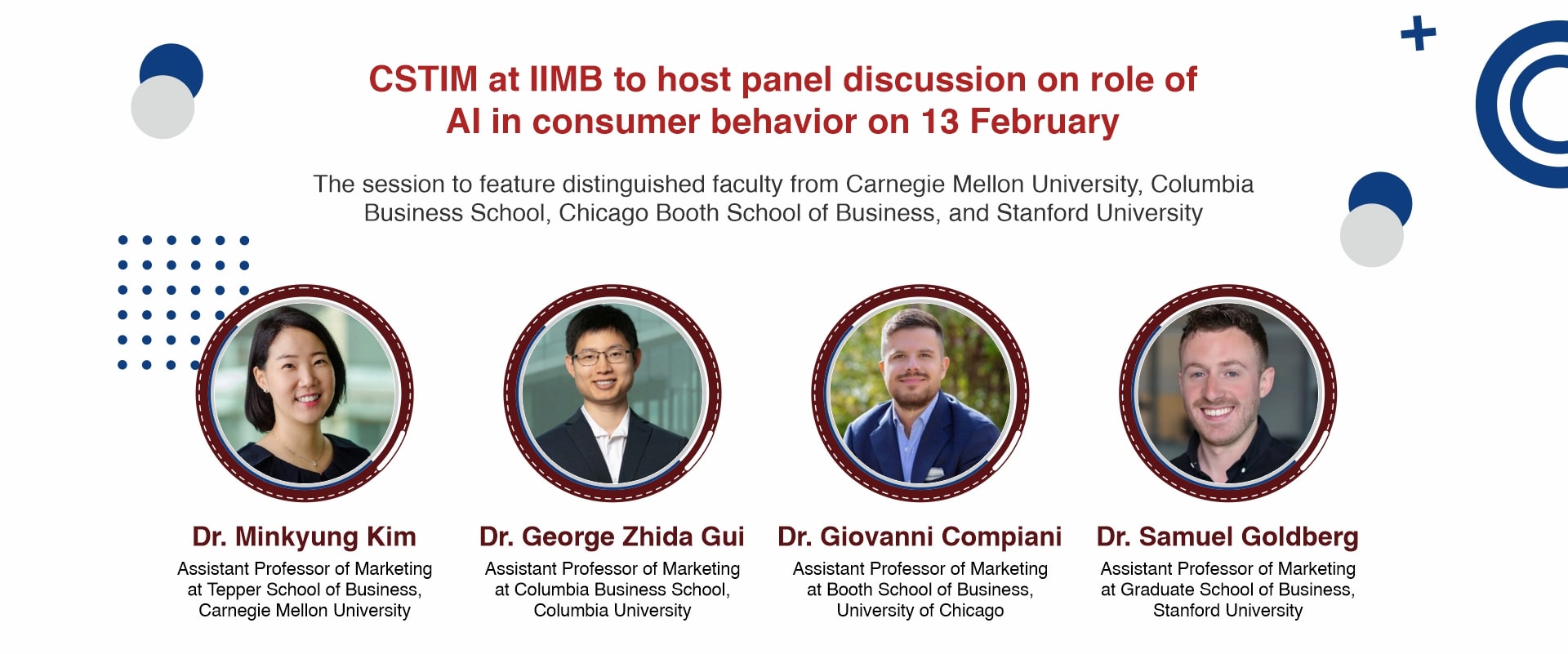 CSTIM at IIMB to host panel discussion on role of AI in consumer behavior on 13 February