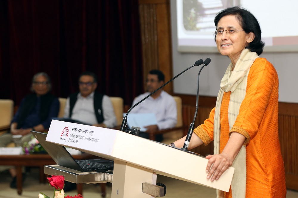 Ms. Vinita Bali, Member of the Board of Governors, IIMB, pays rich tributes to Pritzker Laureate Dr. Balkrishna Doshi on the occasion of the B-school’s 46th Foundation Day celebrations and explains how along with environment and academic excellence, the school upholds high standards of governance.