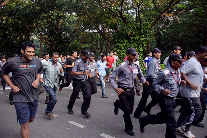 IIMB observes Rashtriya Ekta Diwas with Unity Run