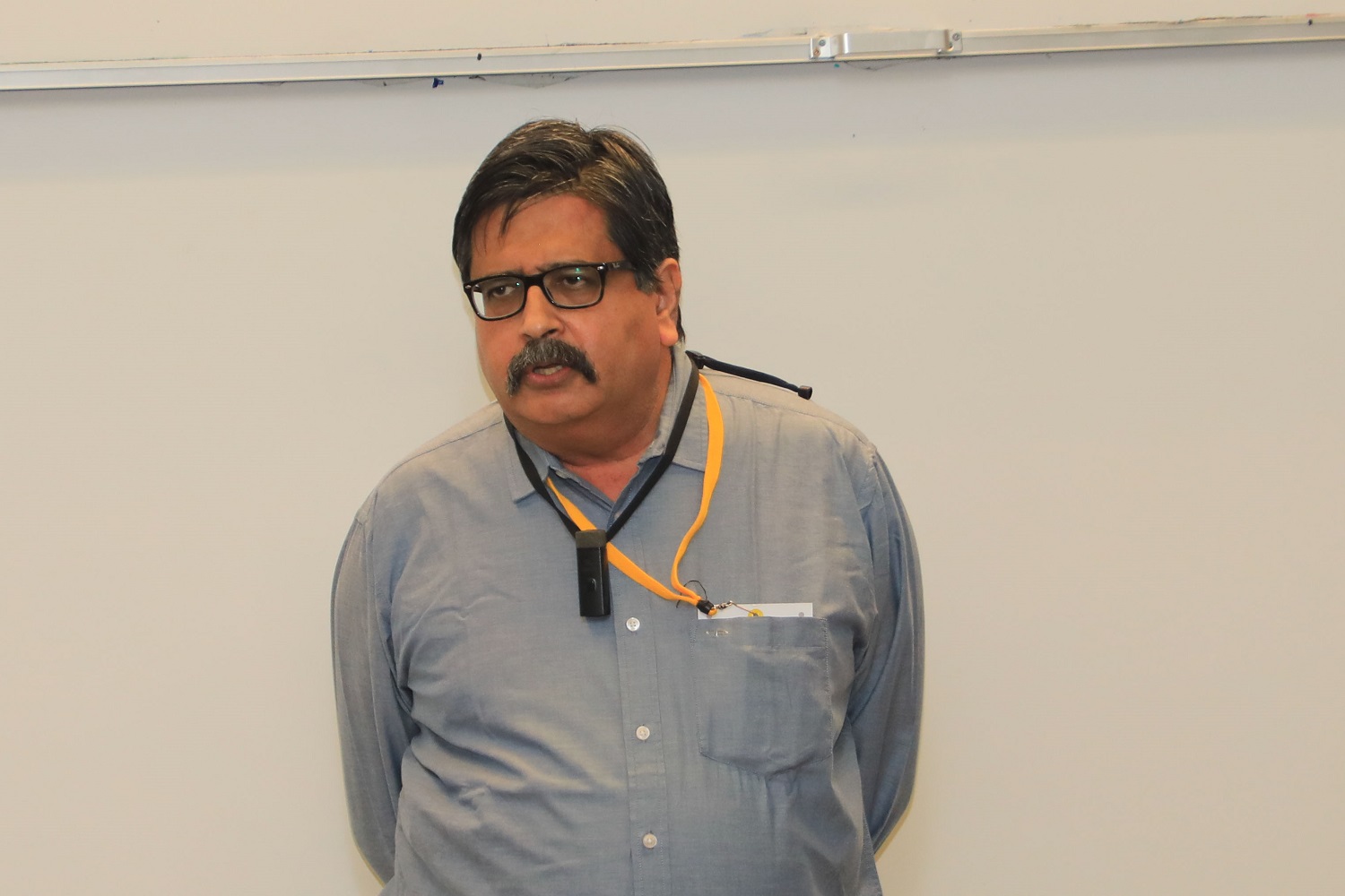 Prof. Ganesh N Prabhu, Strategy area, IIMB, conducts a workshop on ‘Careers in academia’.