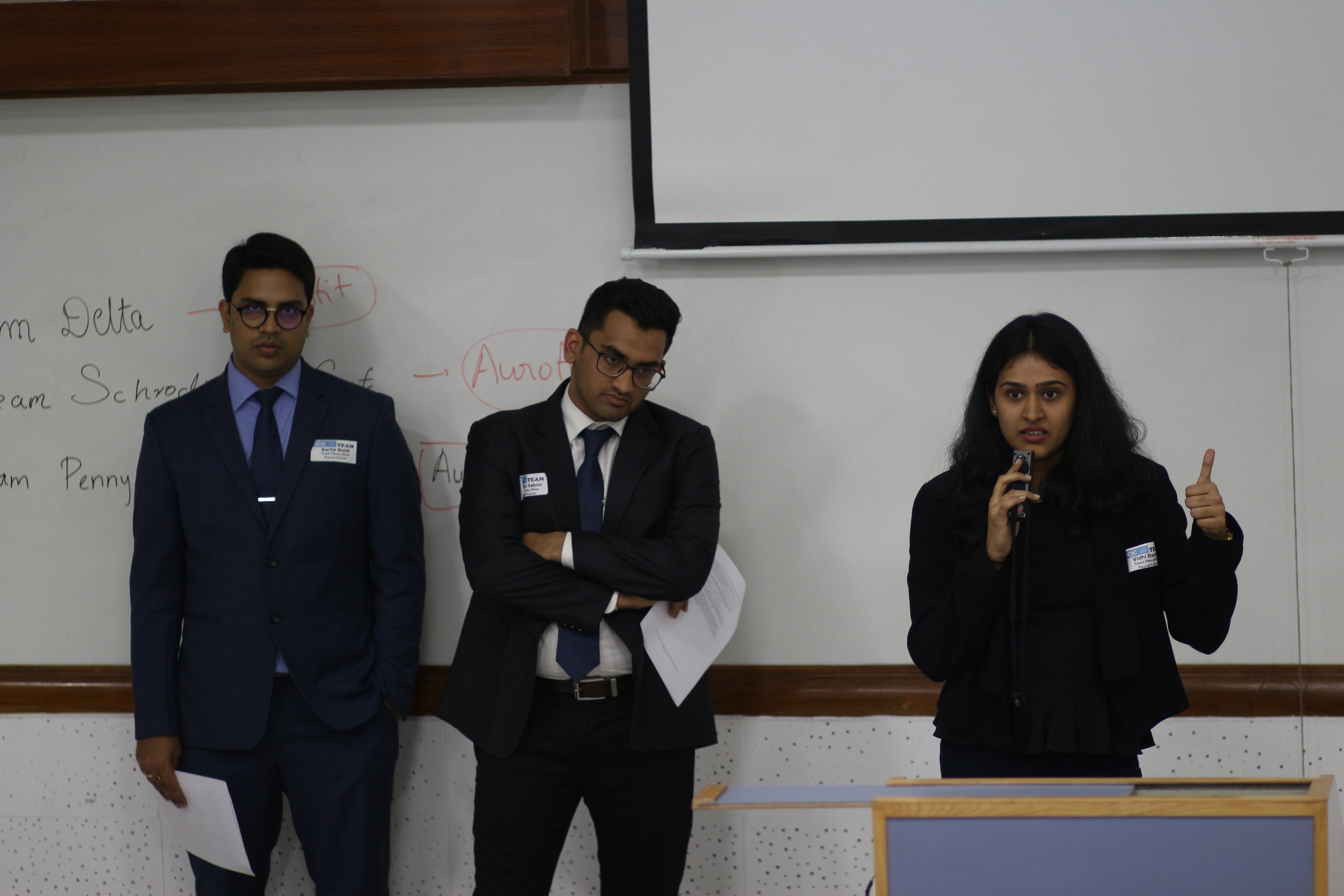 Campus finalists from ISB make their pitch.