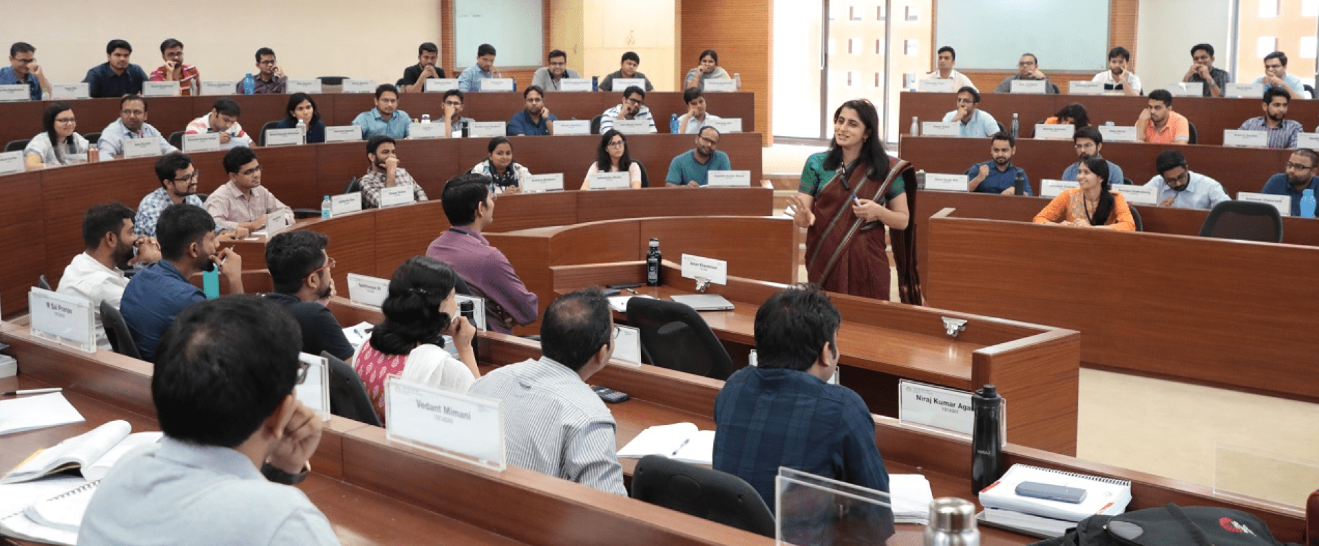 Class room at IIMB